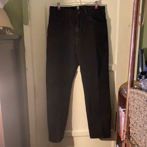 Men’s rustler jeans size 34X 30 Black.
